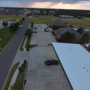 Our quiet little office in the middle of Edmond, OK.