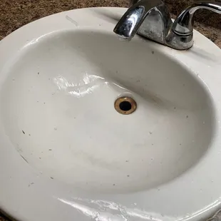 Bathroom sink. I should have taken pictures of the entire bathroom.