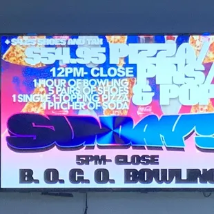 a tv screen displaying a concert