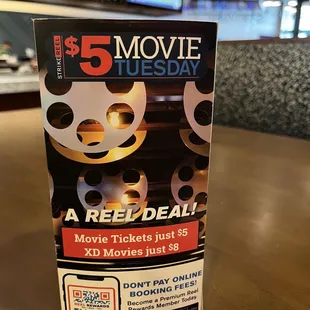 $5 Movie Tuesdays