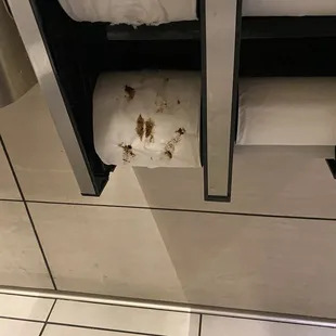 3 different restrooms.  Food didn't come until movie was halfway over, although ordered at start of movie.  Friendly staff tho.