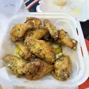 Lemon pepper wings