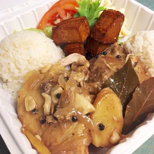 Tuesday special! Chicken adobo!