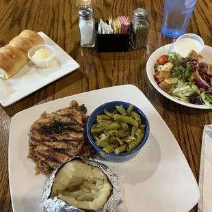 Chicken + 3 sides