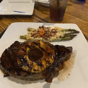 Hawaiian Ribeye.  Excellent!