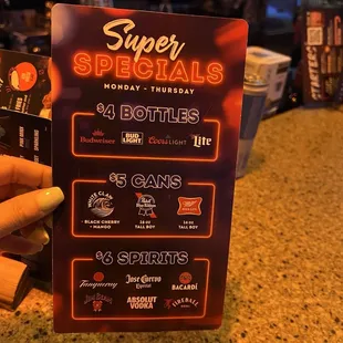 Menu 3/30/24