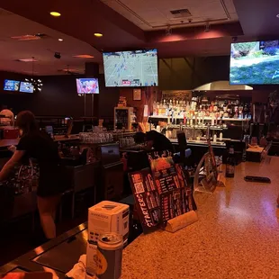 Bar area