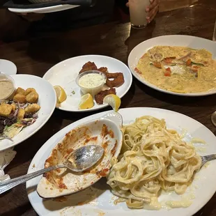 Baked Lasagna Combo Pasta Soup and Salad