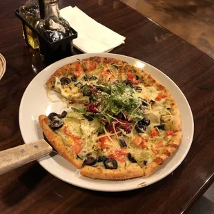 Pizza Arugula.