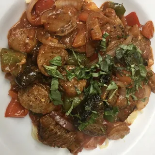 Spicy Beef Short Rib and Sausage