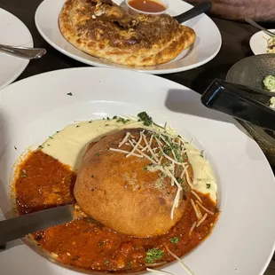 Italian Combo Calzone and Lasagna Pastry