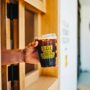 On the go? Download our app and grab your order through our pick-up window.