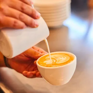 The best beans make the best coffee! We have a custom blend from our friends at Common Room Roasters