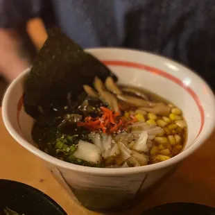 Vegetable Shoyu Ramen