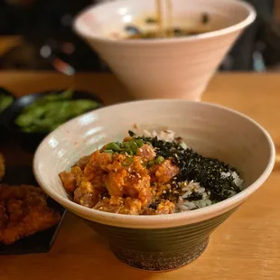 Cat Rice Sashimi Bowl