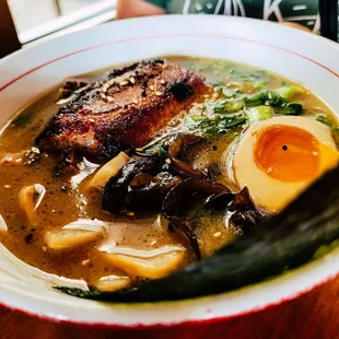 Tonkotsu Ramen with Duck and Kuro Buta