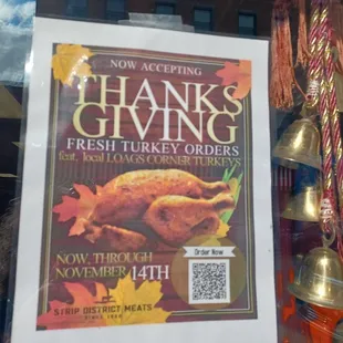 Order a Thanksgiving ticket