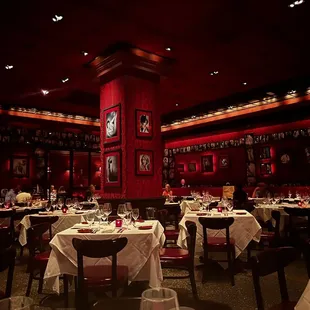 Interior of Strip House.