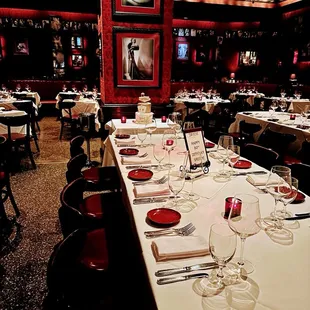 Main dinning setup for 30