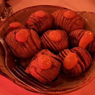 Fried duck fat potatoes (skip these - nothing special)