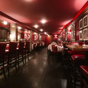 interior, sushi and sashimi