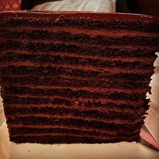 24 layer chocolate cake