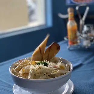 Pasta Alfredo Carbonara