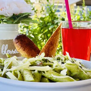 New Mushroom Pesto Pasta