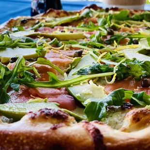 New Salmon Avocado Pizza