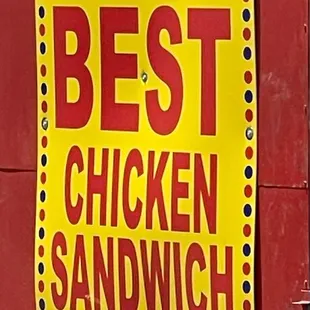 That best chicken sandwich is really good!