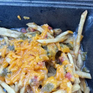 Green Chile Cheese Fries