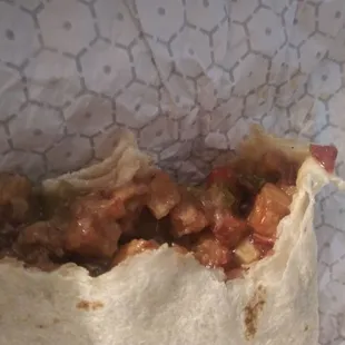 Chicharrones Burrito. Perfection.