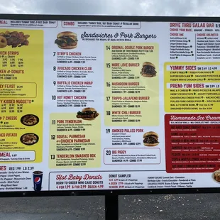 New menu!