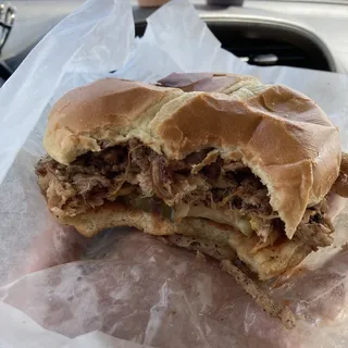 Smoked Pulled Pork Sandwich