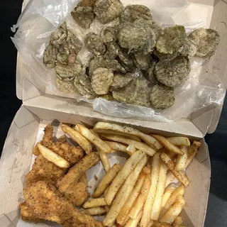 Fried Pickles & Peppers GF