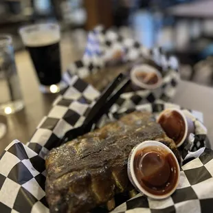 Pecan Smoked Baby Back Ribs Full Rack $22.99.