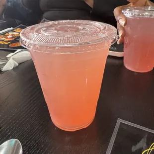 Hibiscus lemonade