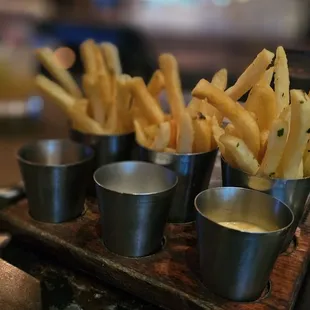 They give you these fries prior to getting your entree while you wait. These are the best fries ever!