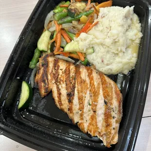 Wood Grilled Salmon