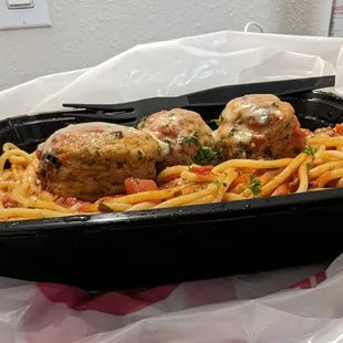 Spaghetti and Meatballs