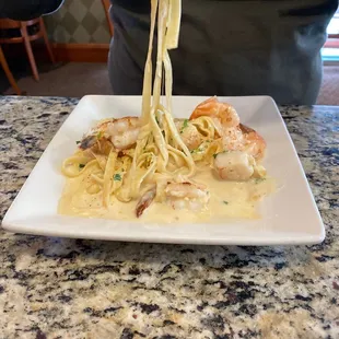 Seafood Fettuccine