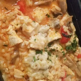 Cajun Chicken Risotto
