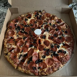 Large Pepperoni &amp; Olive