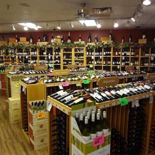 a wine store