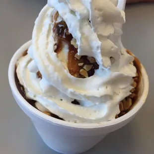 Two scoop sundae