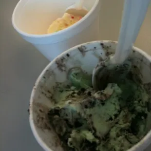 Ice cream at Stroh's!