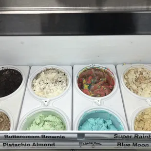 different flavors