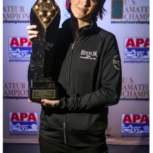 Robin Parker of Birmingham, Alabama is the 2016 US Amateur Champion in the woman's division.  Congratulations, Robin.