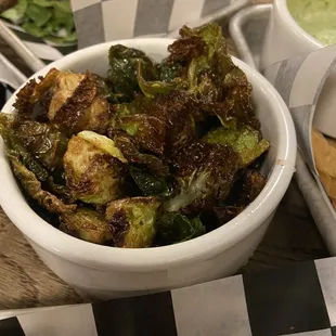 Fried Brussels Sprouts