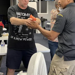 Proper grip is important!